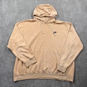 Nike Men's Activewear Classic Running Jogging Pullover Hoodies Size XXL Peach
